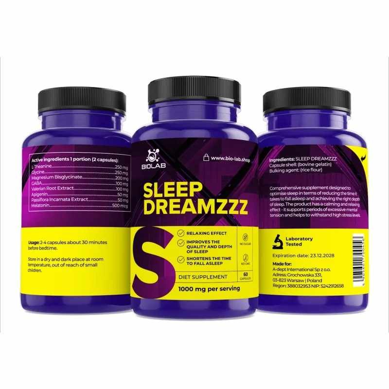Sleep Dreamzzz 1000 mg, 60 caps