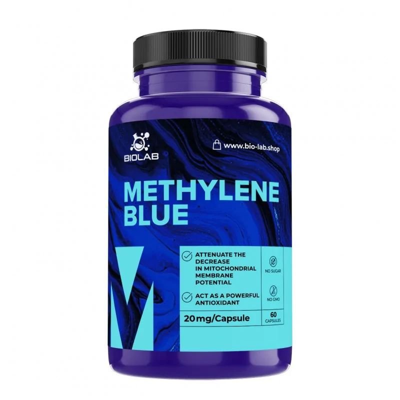 Methylene blue 20 mg, 60 caps