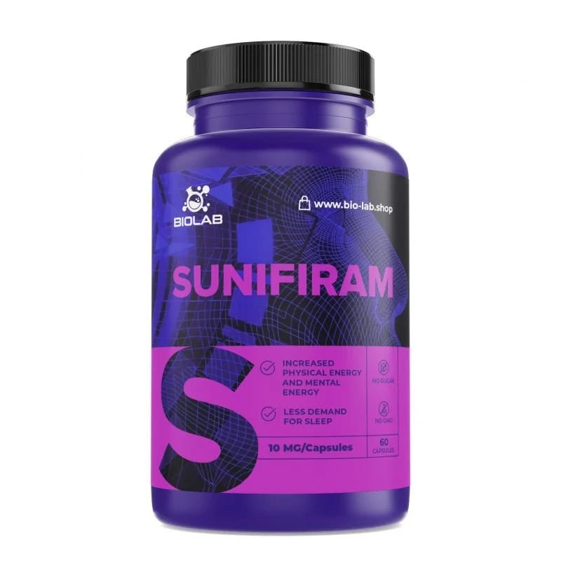 Sunifiram 10 mg, 60 caps