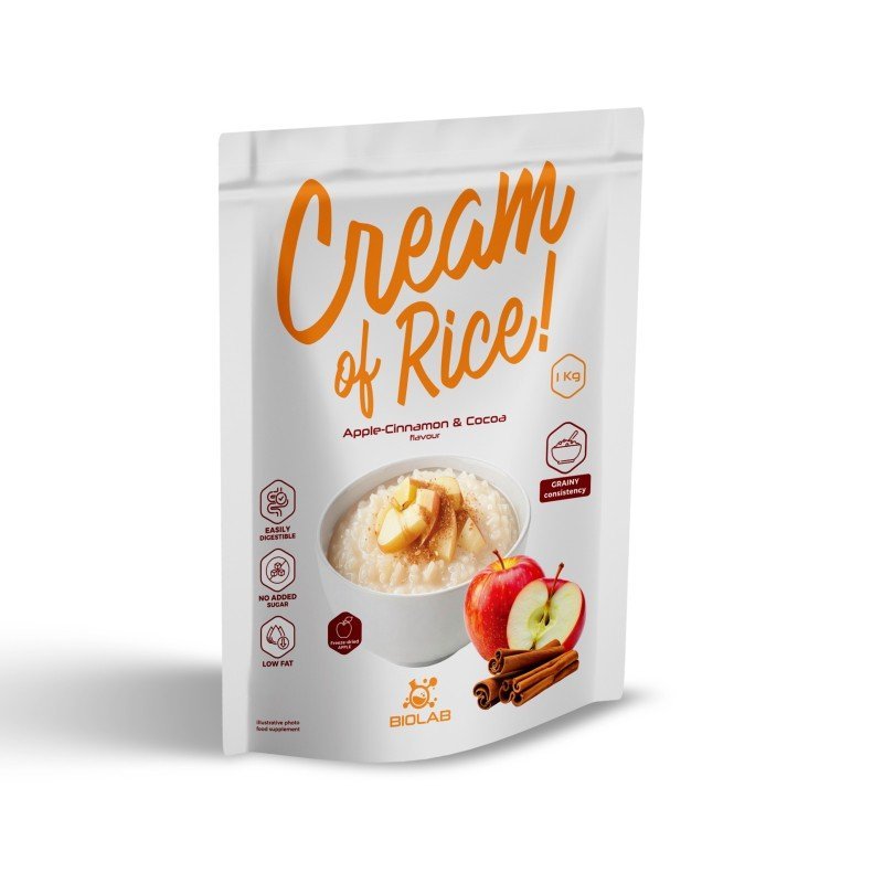 Cream of Rice Grainy, nutritious rice meal, 1 kg