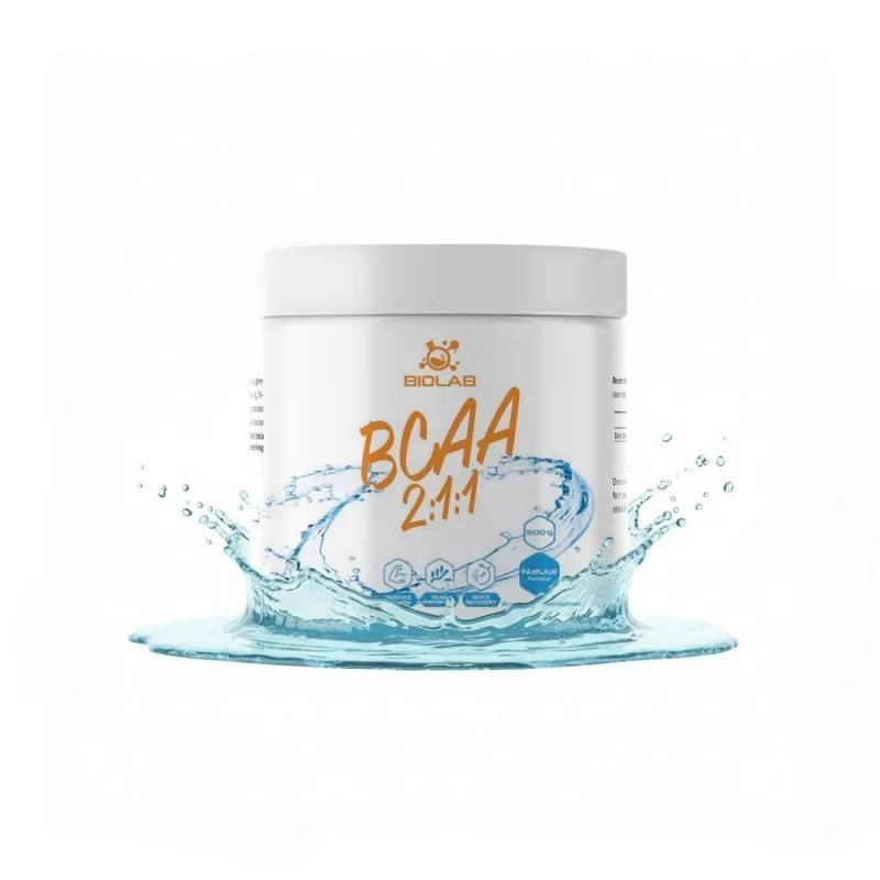 BCAA 2:1:1, branched-chain amino acid complex powder 500g