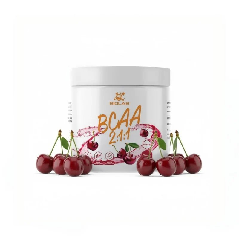 BCAA 2:1:1, branched-chain amino acid complex powder 500g