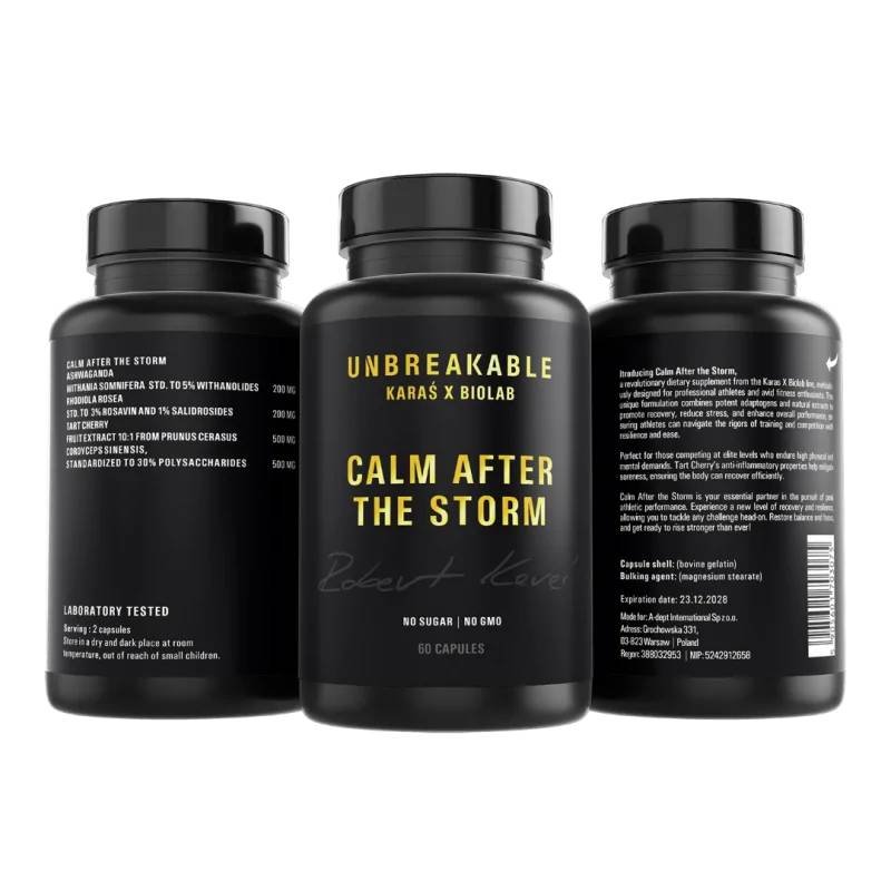 Calm After the Storm, UNBREAKABLE Karaś x Biolab, 60 caps