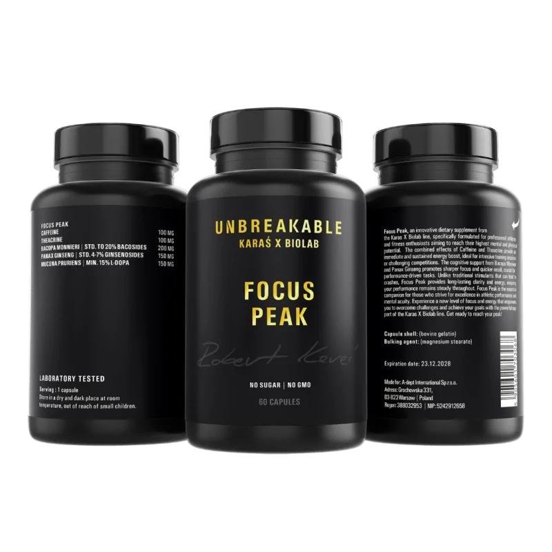 Focus Peak, UNBREAKABLE Karaś x Biolab, 60 caps