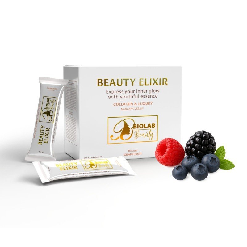 Premium Collagen Beauty Elixir with Naticol® CySkin®, 30 stick packs