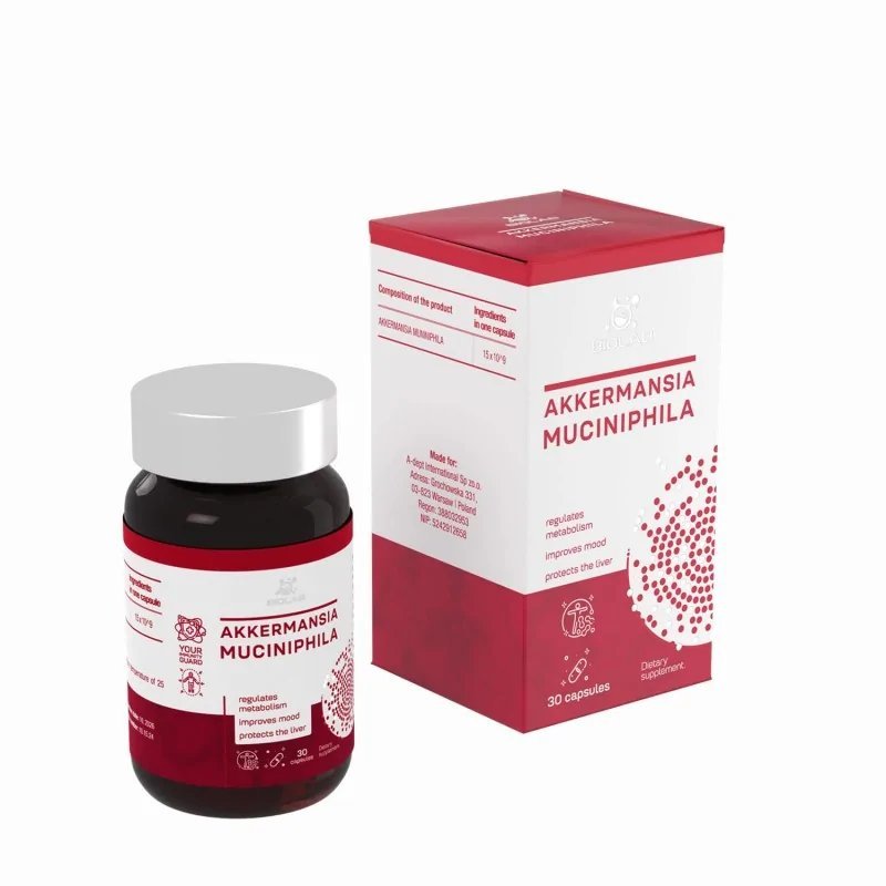 Akkermansia muciniphila GLP-1 GIP Support, 30 caps