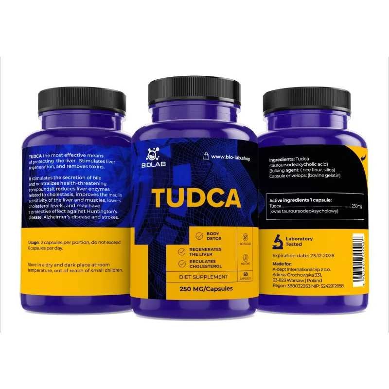 Tudca 250 mg, 60 caps