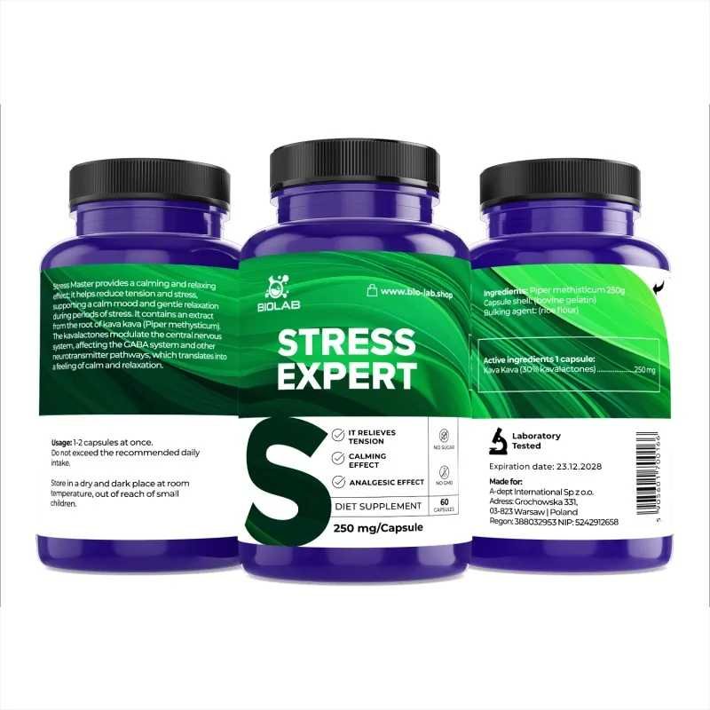 Stress Expert 250 mg, 60 caps