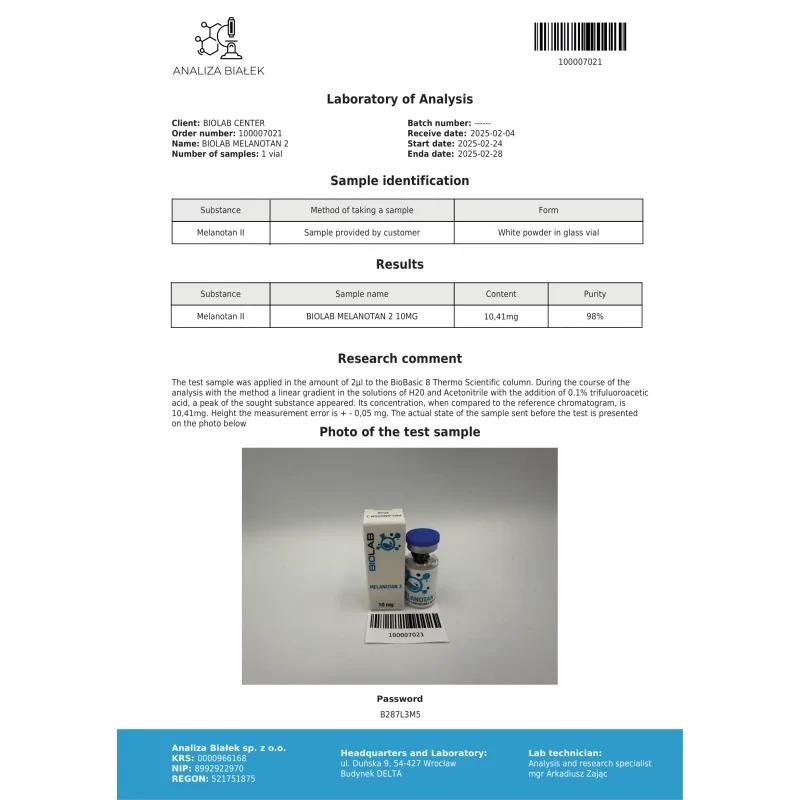 Melanotan 2 10 mg - Image 2