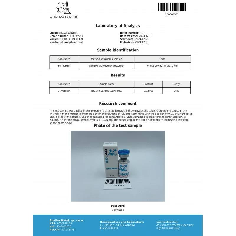 Sermorelin 2 mg - Image 2