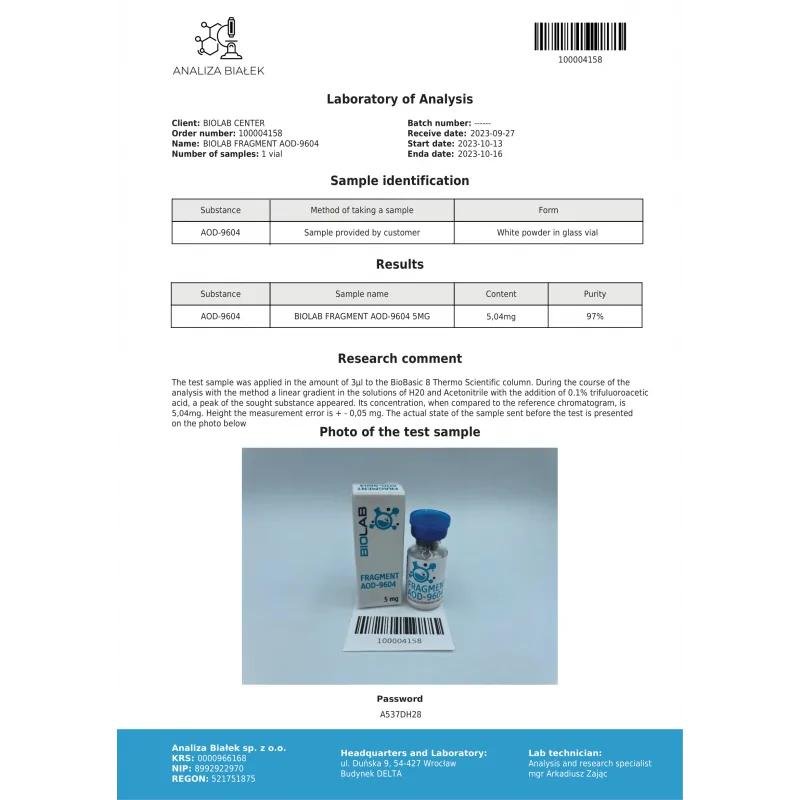 Fragment AOD spray 5 mg - Image 2