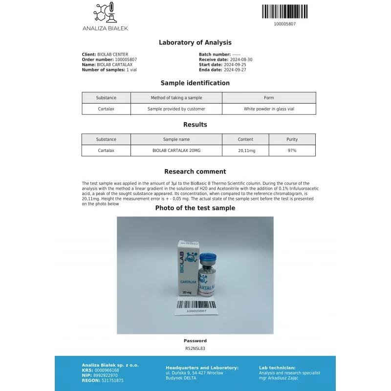 Cartalax 20 mg - Image 2
