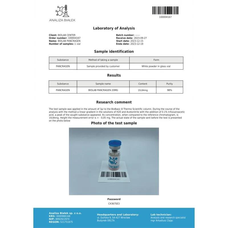 Pancragen 20 mg - Image 2