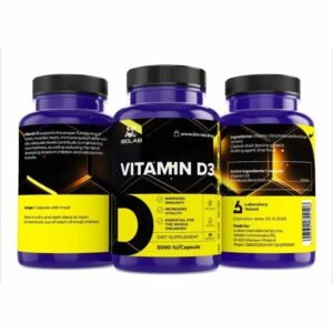 Vitamin D3 5000 IU, 60 caps