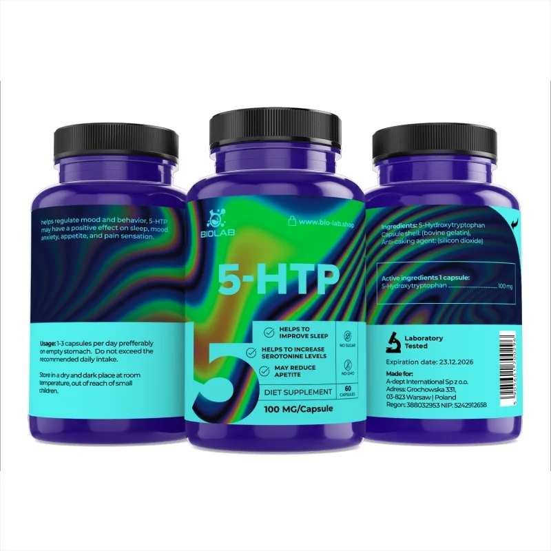 5-HTP 100 mg, 60 caps