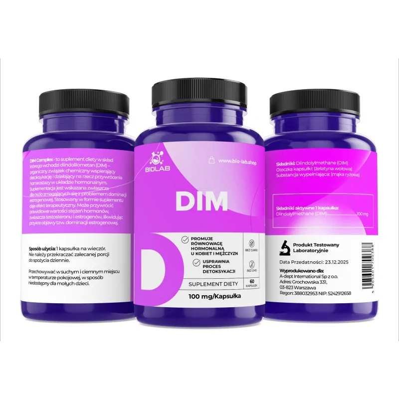 DIM 100 mg, 60 caps - Image 2